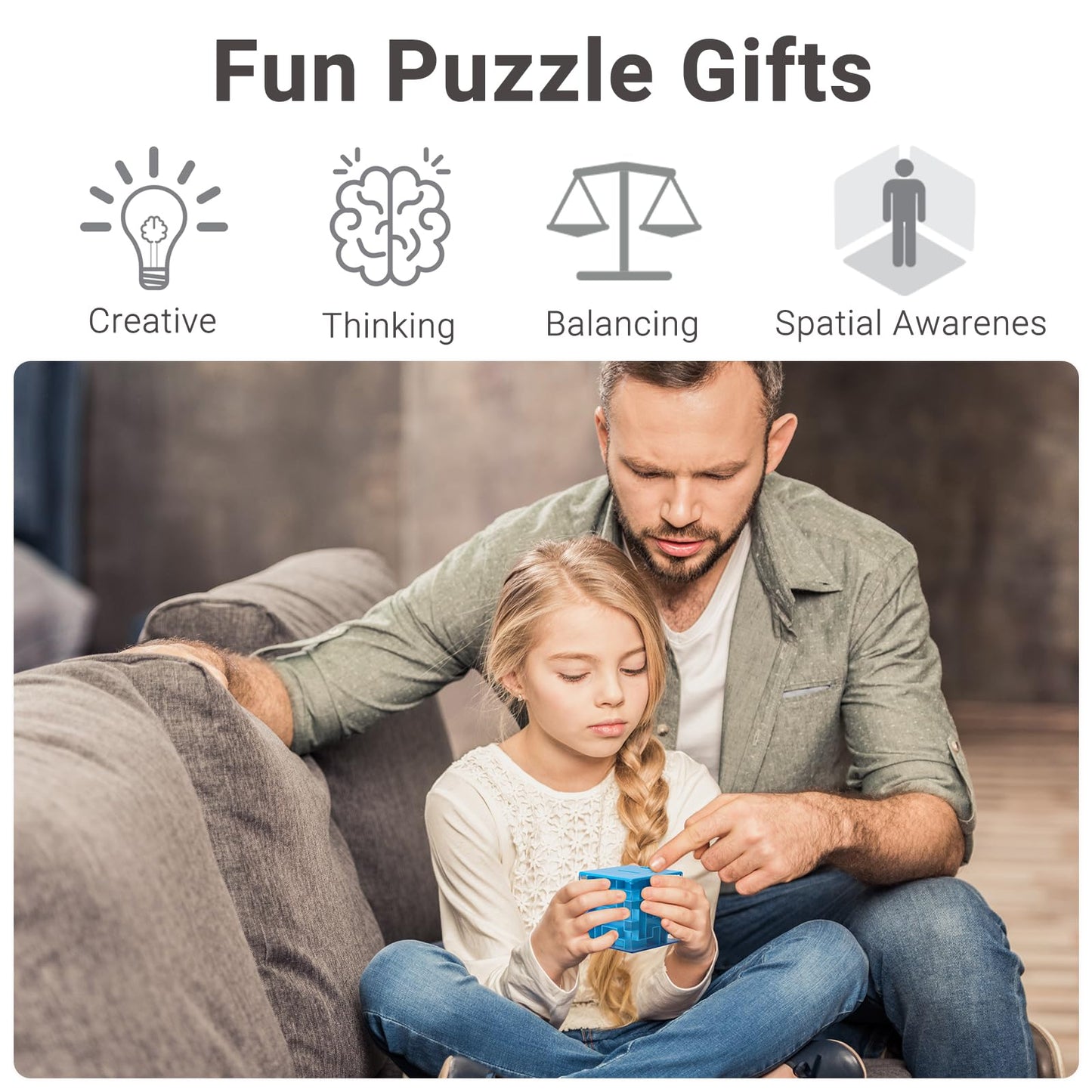 iKeelo Money Maze Puzzle Box 2 Pack for Kids and Teens, Makes Cash Gift Giving More Fun